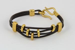 Gold-Brown Bracelet