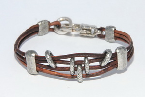 Brown Leather Bracelet