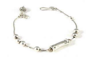 Silver beads Bracelet