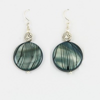 Grey stripes Earrings