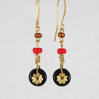 Small wheel Earrings