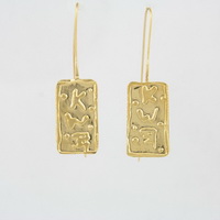 Etched ISHA Earrings