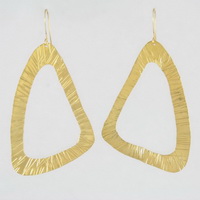 Large triangle Earrings