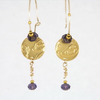 Etched Gypsy Earrings