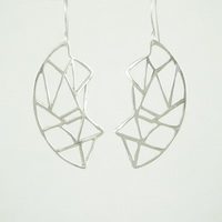 Light Two-halves  Earrings