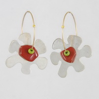 Flower loops Earrings