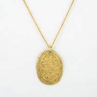 Ellipse medallion Necklace