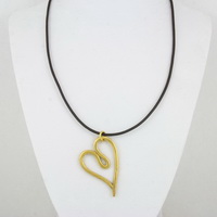 Golden Heart Necklace