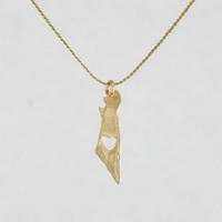 Golden Israel Necklace