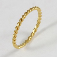 Slim Rope Ring