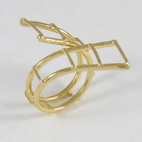 Golden Ladder Ring