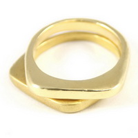 Duo Gold Ring