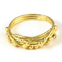 Golden Balls Ring