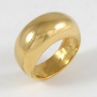 Gold Symmetric Bombay  wedding Ring